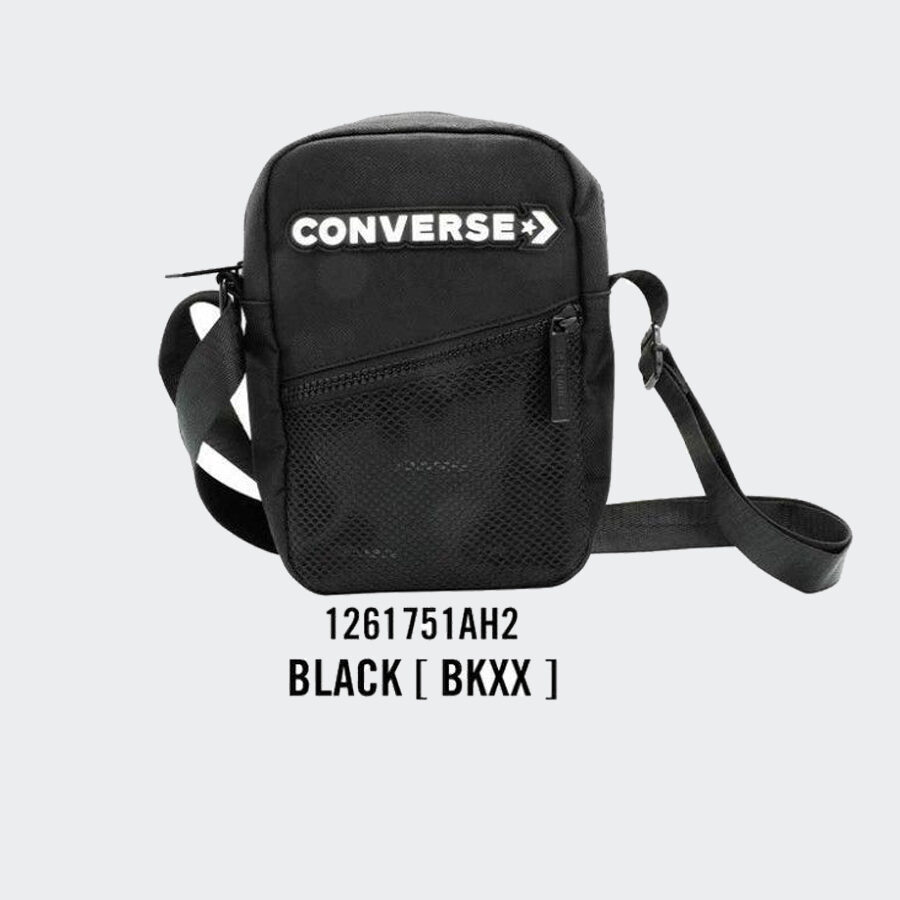 CONVERSE ALERTNESS สีดำ กระเป๋าสะพายข้าง (1261751AH2BKF)