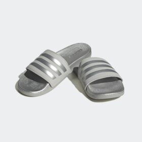 รองเท้าแตะ ADIDAS ADILETTE COMFORT - Grey Two/Silver Metallic (H03619)