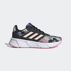 รองเท้าวิ่งผู้หญิง ADIDAS GALAXY 6 - Core Black/Bliss Orange (GX7285)