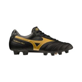 รองเท้าฟุตบอล/สตั๊ด MIZUNO MORELIA II PRO - Black/Gold (P1GA231350)