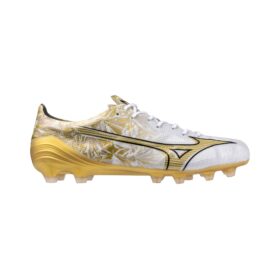 รองเท้าฟุตบอล/สตั๊ด MIZUNO ALPHA ELITE - White/GE Gold (P1GA246250)