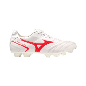 รองเท้าฟุตบอล/สตั๊ด MIZUNO MONARCIDA NEO II SW KL - White/Fiery Coral2 (P1GA232764)