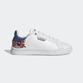 รองเท้าลำลองผู้หญิง ADIDAS COURT SILK - Cloud White/Mystery Blue (GX2177)