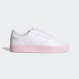 รองเท้าลำลองผู้หญิง ADIDAS COURT BOLD - Cloud White/Clear Pink (FY6512)