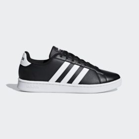 รองเท้าลำลองผู้ชาย ADIDAS GRAND COURT - Core Black/Cloud White (F36393)
