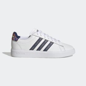 รองเท้าลำลองผู้หญิง ADIDAS GRAND COURT 2.0 - Cloud White/Mystery Blue (GW7111)