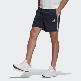 กางเกงขาสั้นผู้ชาย ADIDAS AEROREADY ESSENTIALS CHELSEA 3-STRIPES - Legend Ink/White (GL0023)