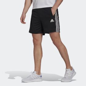 กางเกงขาสั้นผู้ชาย ADIDAS PRIMEBLUE DESIGNED TO MOVE SPORT 3-STRIPES - Black/White (GM2127)