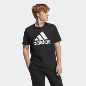 เสื้อยืดผู้ชาย ADIDAS ESSENTIALS BIG LOGO - Black/White (IC9347)