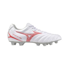 รองเท้าฟุตบอล/สตั๊ด MIZUNO MONARCIDA NEO III SELECT - White/Radiant Red (P1GA242560)