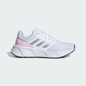 รองเท้าวิ่งผู้หญิง ADIDAS GALAXY 6 - Cloud White/Silver Metallic/Clear Pink (IE8150)