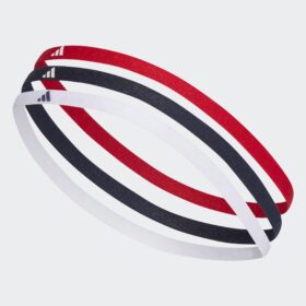 ที่คาดศรีษะ ADIDAS HAIRBAND 3-PACK - Legend Ink/Better Scarlet/White (HT3905)