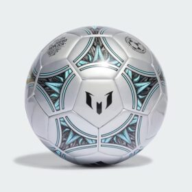 ลูกฟุตบอล ADIDAS MESSI CLUB - Silver Metallic/Bliss Blue  (IA0972)